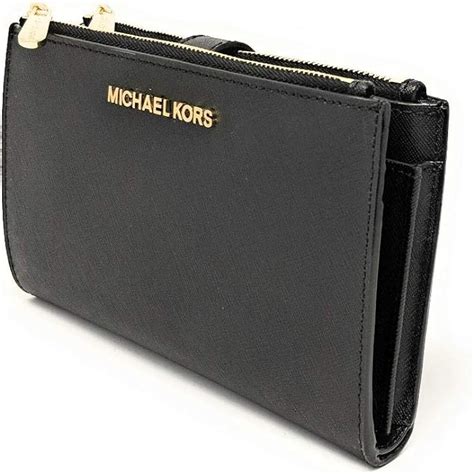 michael kors jet set travel geldbörse schwarz|Michael Kors jet set crossbody.